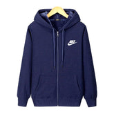 Navy Blue Nike Zipper Hoodie!